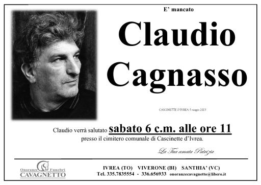 CAGNASSO CLAUDIO